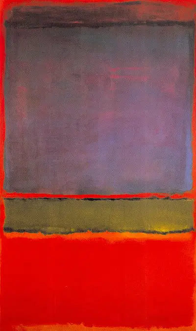 No. 6 (Violet, Green and Red, Violett, Grün und Rot) Mark Rothko